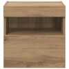 vidaXL TV Wall Cabinets Wall-mounted 2 pcs Artisan Oak 40 x 30 x 40 cm