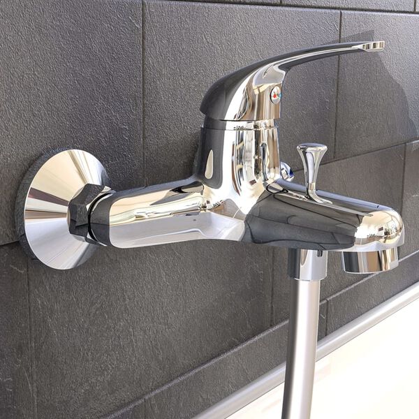 SCH&Uuml;TTE Bath Mixer ATHOS Chrome