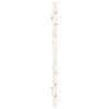 vidaXL Wall Headboard White 186x3x63 cm Solid Wood Pine