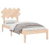 vidaXL Bed Frame without Mattress 90x190 cm Single Solid Wood