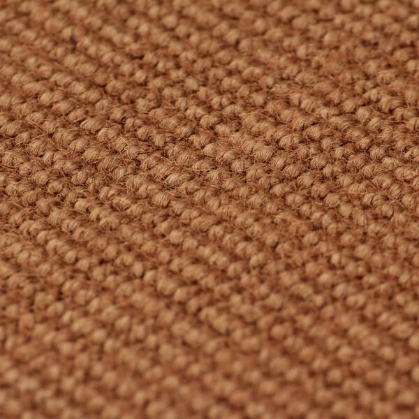 vidaXL Area Rug Jute with Latex Backing 140x200 cm Brown