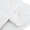 vidaXL Duvet Set with Pillow 3 pcs White Down Feather