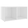 vidaXL 5 Piece TV Cabinet Set High Gloss White Engineered Wood