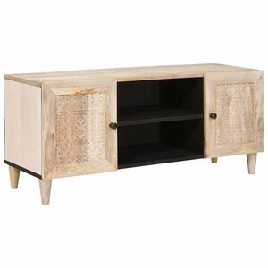vidaXL TV Units with Shelf White 105 x 33 x 46 cm Engineered wood
