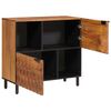 vidaXL Sideboard Acacia Brown Finish 80 x 33 x 75 cm Solid Mango Wood