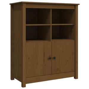 vidaXL Sideboard Honey Brown 83x41.5x100 cm Solid Wood Pine