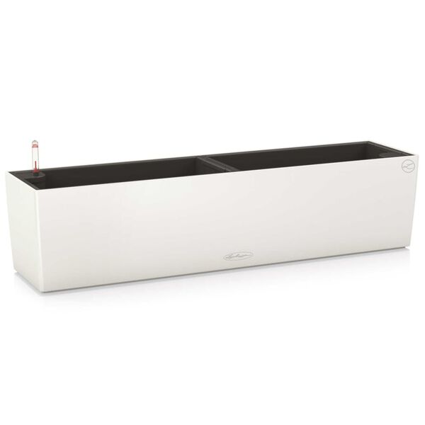 LECHUZA Planter Balconera Color 80 ALL-IN-ONE White 15680