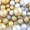 Christmas Balls 100 pcs Silver/Gold