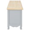 vidaXL TV Cabinet Grey 120x30x40 cm Wood