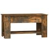 vidaXL Coffee Table Smoked Oak 101x49x52 cm Engineered Wood