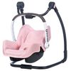 Smoby 3-in-1 Car Seat and Chair for Dolls Maxi-Cosi Light Pink