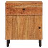 vidaXL Bedside Cabinet 50x33x60 cm Solid Wood Acacia