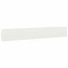 vidaXL Lawn Edgings 10 pcs White 15x103 cm Cold-rolled Steel