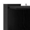 vidaXL Cat Litter Box Enclosure Black oak 53 x 53 x 51 cm