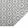 vidaXL Outdoor Carpet ARAKIL Grey 140x200 cm PP
