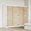 vidaXL Cabinet Door 4 pcs Natural 170 x 59.5 x 2.1 cm Solid pine wood