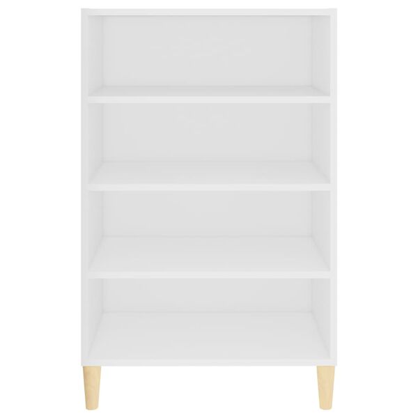 vidaXL Sideboard White 57x35x90 cm Engineered Wood