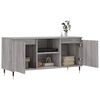 vidaXL TV Cabinet Grey Sonoma 104x35x50 cm Engineered Wood