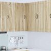 vidaXL Kitchen Cabinet with Storage Kalmar Sonoma Oak 57 x 57 x 100 cm