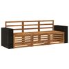 vidaXL Sofa Sets 3 pcs Solid Acacia Wood
