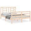 vidaXL Bed Frame without Mattress 140x200 cm Solid Wood