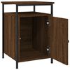 vidaXL Bedside Cabinets 2 pcs Brown Oak 40x42x60 cm Engineered Wood