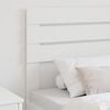 vidaXL Headboard with Headboard White 75 cm Engineered wood