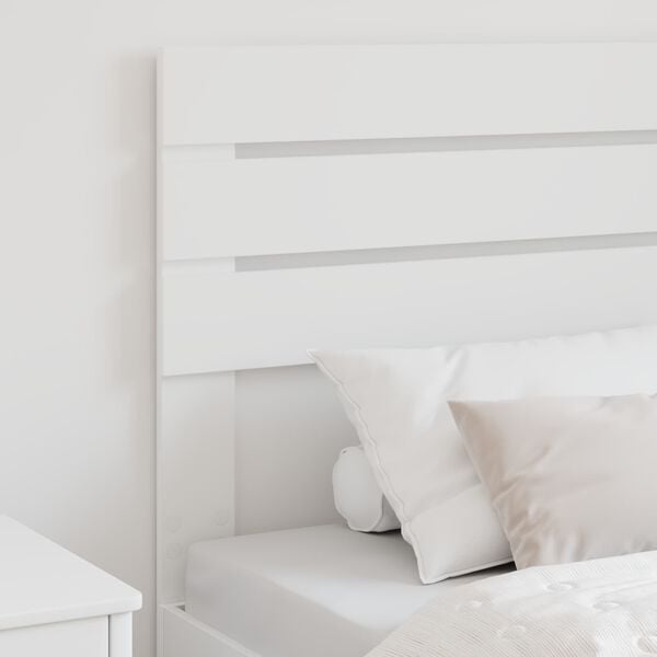 vidaXL Headboard with Headboard White 75 cm Engineered wood
