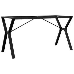 vidaXL Dining Table Legs Y-Frame 140x60x73 cm Steel