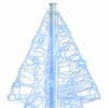 vidaXL Christmas Tree with 100 LEDs Cold White 120 cm Acrylic