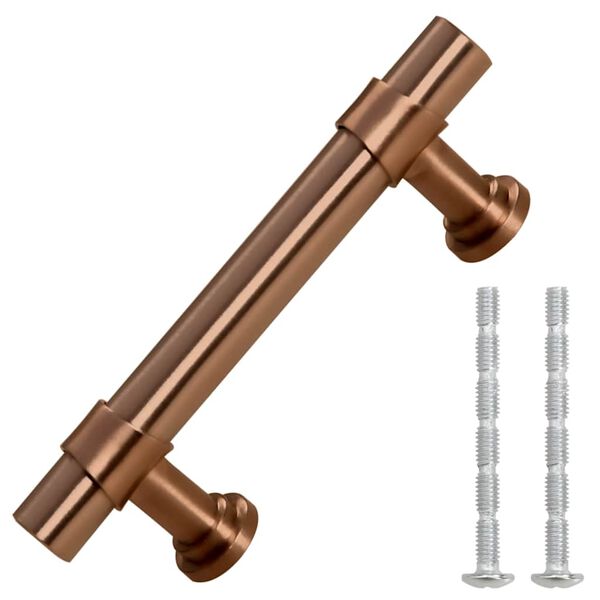 vidaXL Cabinet Handles 10 pcs Bronze 64 mm Stainless Steel