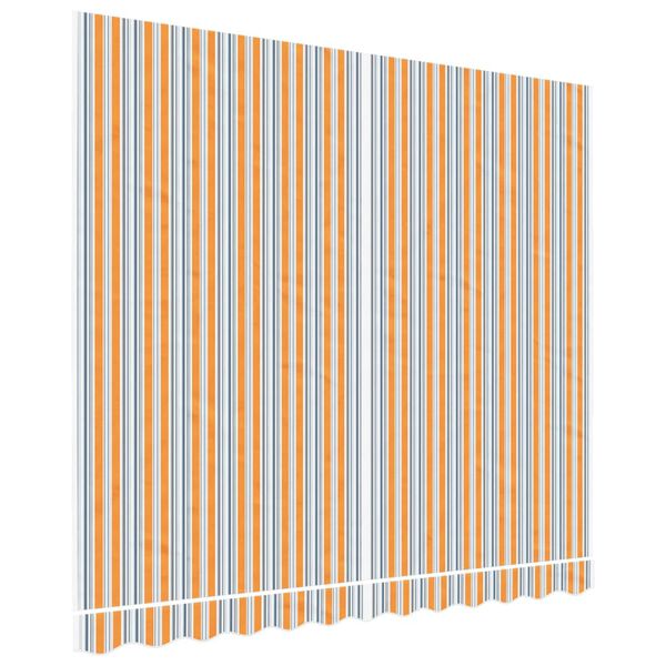 vidaXL Replacement Fabric for Awning Multicolour Stripe 3x2.5 m