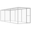 vidaXL Cat Cage 4.5x1.5x1.5 m Galvanised Steel