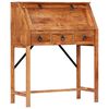 vidaXL Writing Desk 90x40x107cm Solid Acacia Wood