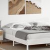 vidaXL Headboard White 180 cm Solid Wood Pine