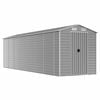 vidaXL Garden Shed Light Grey 191x640x198 cm Galvanised Steel