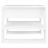 vidaXL Coffee Table White 55.5x55x45 cm Engineered Wood