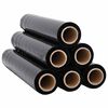 vidaXL Stretch Film 6 pcs Black 23 &mu;m 50 cm x 150 m