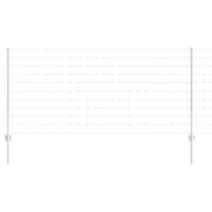 vidaXL Welded Wire Fence 25 x 1 m (W x H) Hot-Dip Galvanised Steel