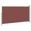 vidaXL Patio Retractable Side Awning 170x300 cm Brown