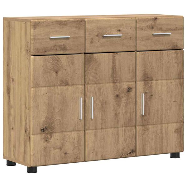 vidaXL Sideboard Artisan Oak 88.5 x 30.5 x 73 cm Engineered Wood