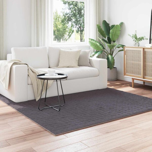 vidaXL Area Rugs Square Anthracite 200 x 200 cm