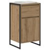 vidaXL Sideboard Artisian Oak 43 x 36 x 75.5 cm Engineered Wood