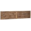 vidaXL Bed Headboard Natural Solid Teak Wood