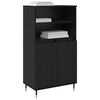 vidaXL Highboard Black 60 x 36 x 110 cm Engineered wood