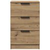 vidaXL Bedside Cabinets 2 pcs Artisan Oak 40x36x65 cm Engineered Wood