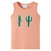 Kids' Tank Top Light Orange 140