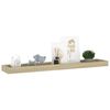 vidaXL Loggia Wall Shelves 4 pcs Oak 80x15x4 cm MDF