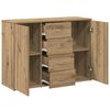 vidaXL Sideboard Artisan Oak 88x30x64 cm Engineered Wood
