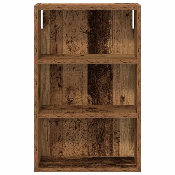 vidaXL Bathroom Wall Cabinet with Shelf Old Wood 40 x 16 x 62.5 cm
